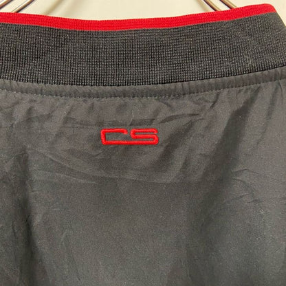古着 used　CRABLE SPORTS　長袖カレッジナイロンジャケット　プルオーバー　黒　ビックシルエット　XLサイズ