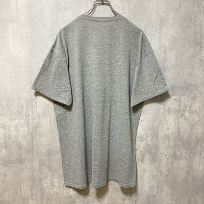 古着 used　Disney　ディズニー　半袖プリントデザインTシャツ　グレー　ミッキーマウス　レトロ　オーバーサイズ　XLサイズ