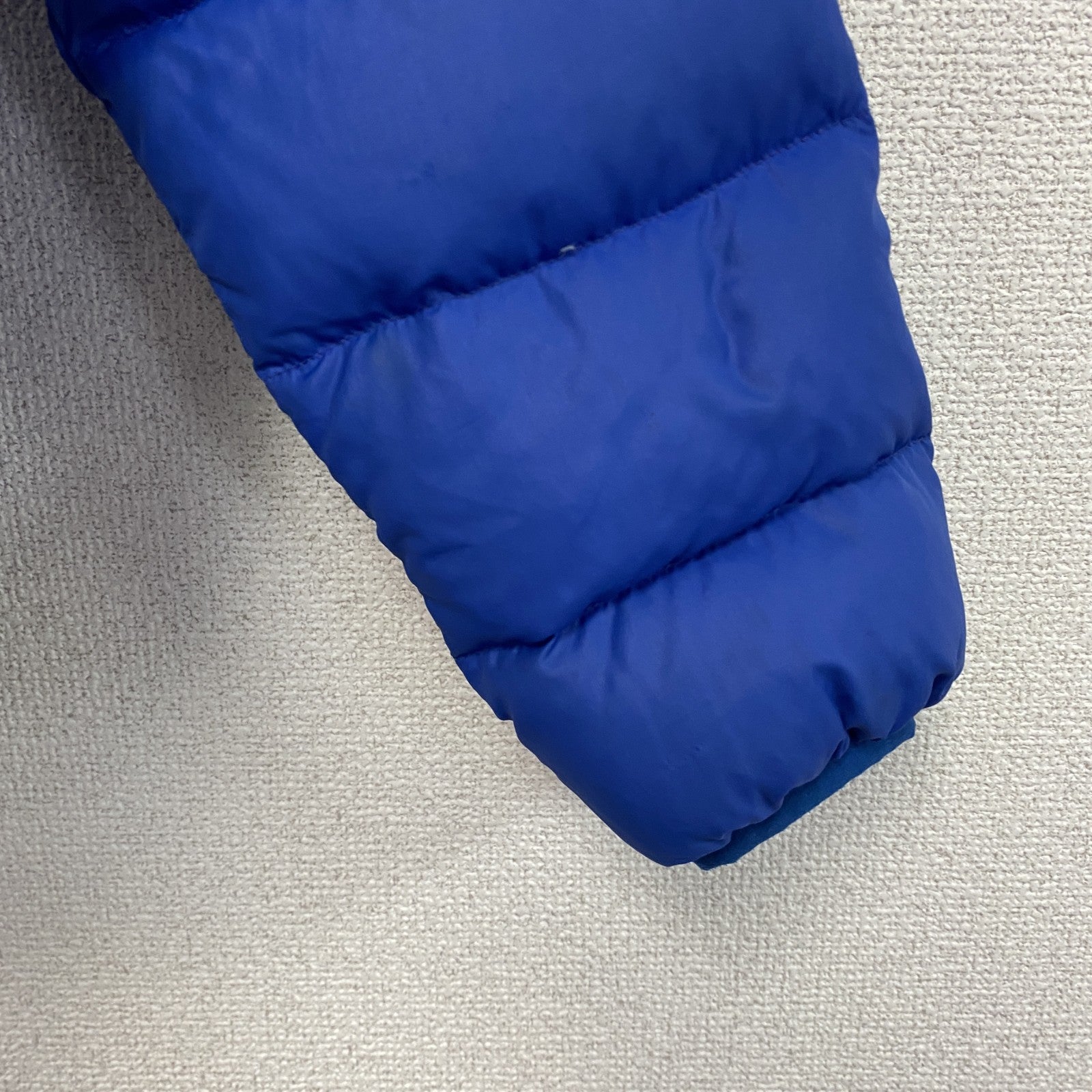 mont-bell　モンベル　ネージュダウンジャケット Kid's　ダウン90%　リバーシブル　青　ブルー　130サイズ