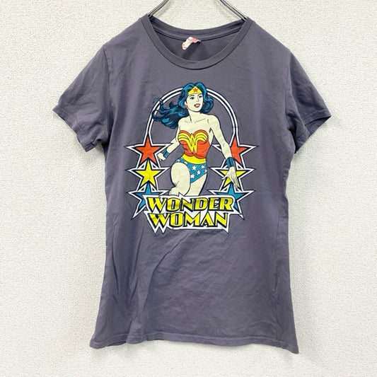 LOGOSHIRT　Wonder Woman　ワンダーウーマン　半袖Tシャツ　紫　パープル　Lサイズ