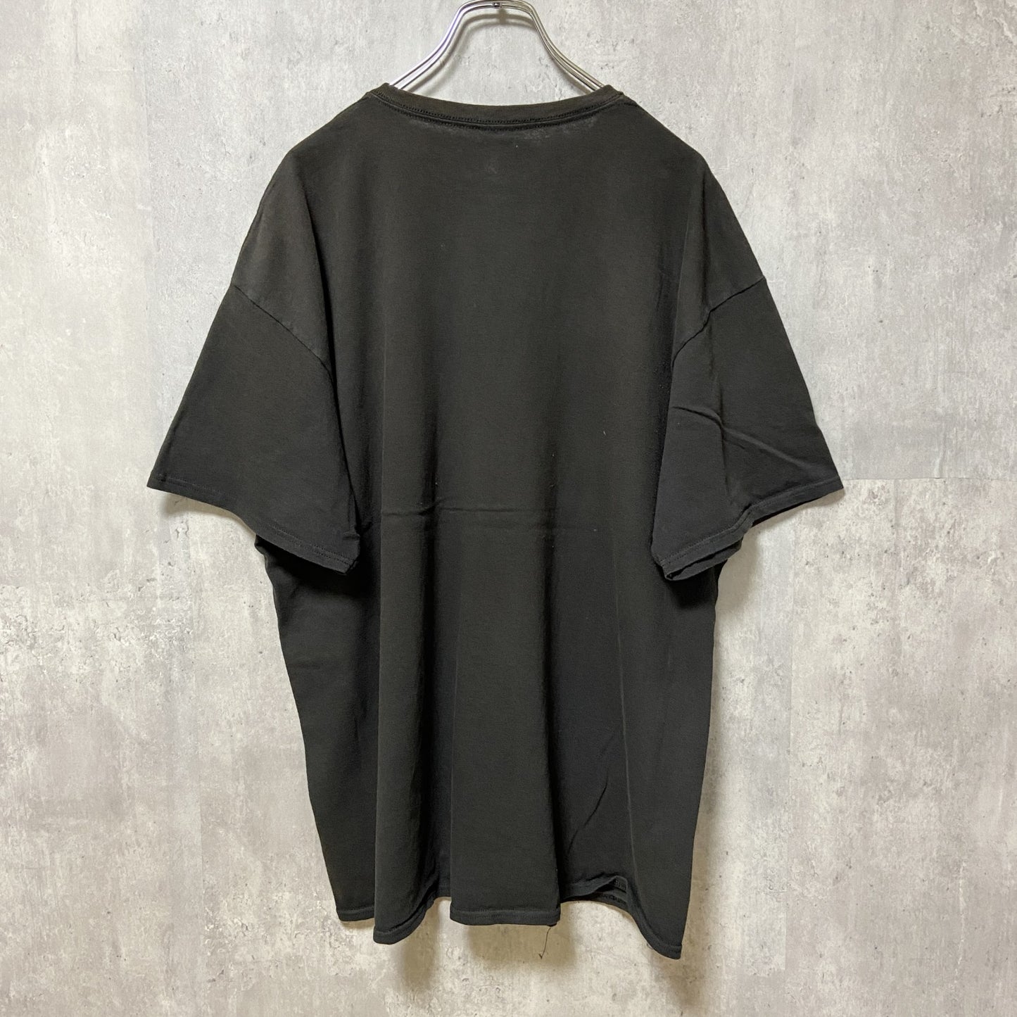 古着 used　DELTA　SUN BOWL　半袖プリントデザインTシャツ　黒　ブラック　カレッジフットボール　2XLサイズ