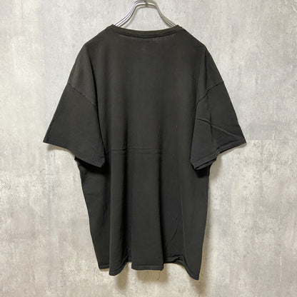 古着 used　DELTA　SUN BOWL　半袖プリントデザインTシャツ　黒　ブラック　カレッジフットボール　2XLサイズ