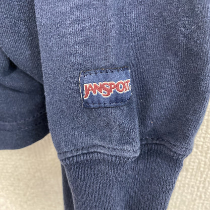 JANSPORT　ジャンスポーツ　長袖Tシャツ/ロンT　紺　ネイビー　Lサイズ