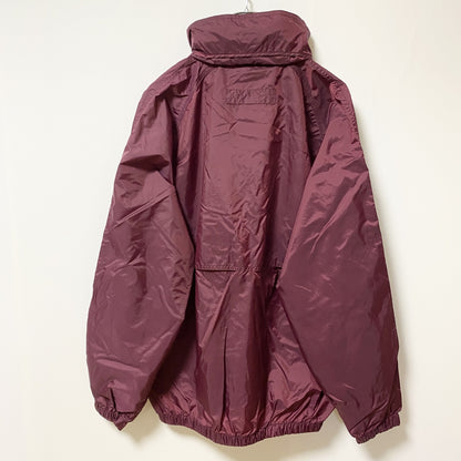 ～90s　TRI-MOUNTAIN　ナイロンジャケット　ヴィンテージ　ワインレッド　えんじ色　Mサイズ