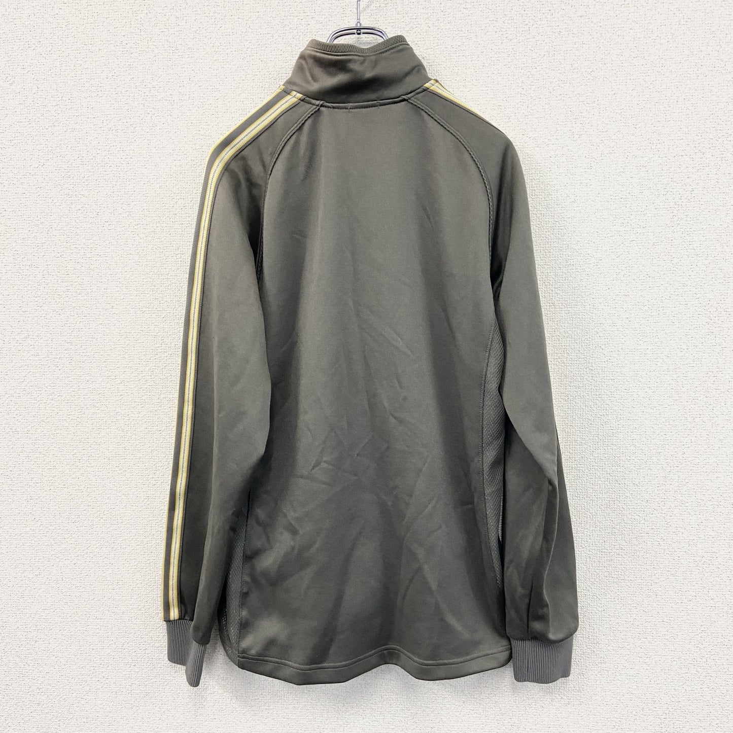 adidas　アディダス　CLIMA365　トラックジャケット/ジャージ　パフォーマンスロゴ　灰色　グレー　Mサイズ