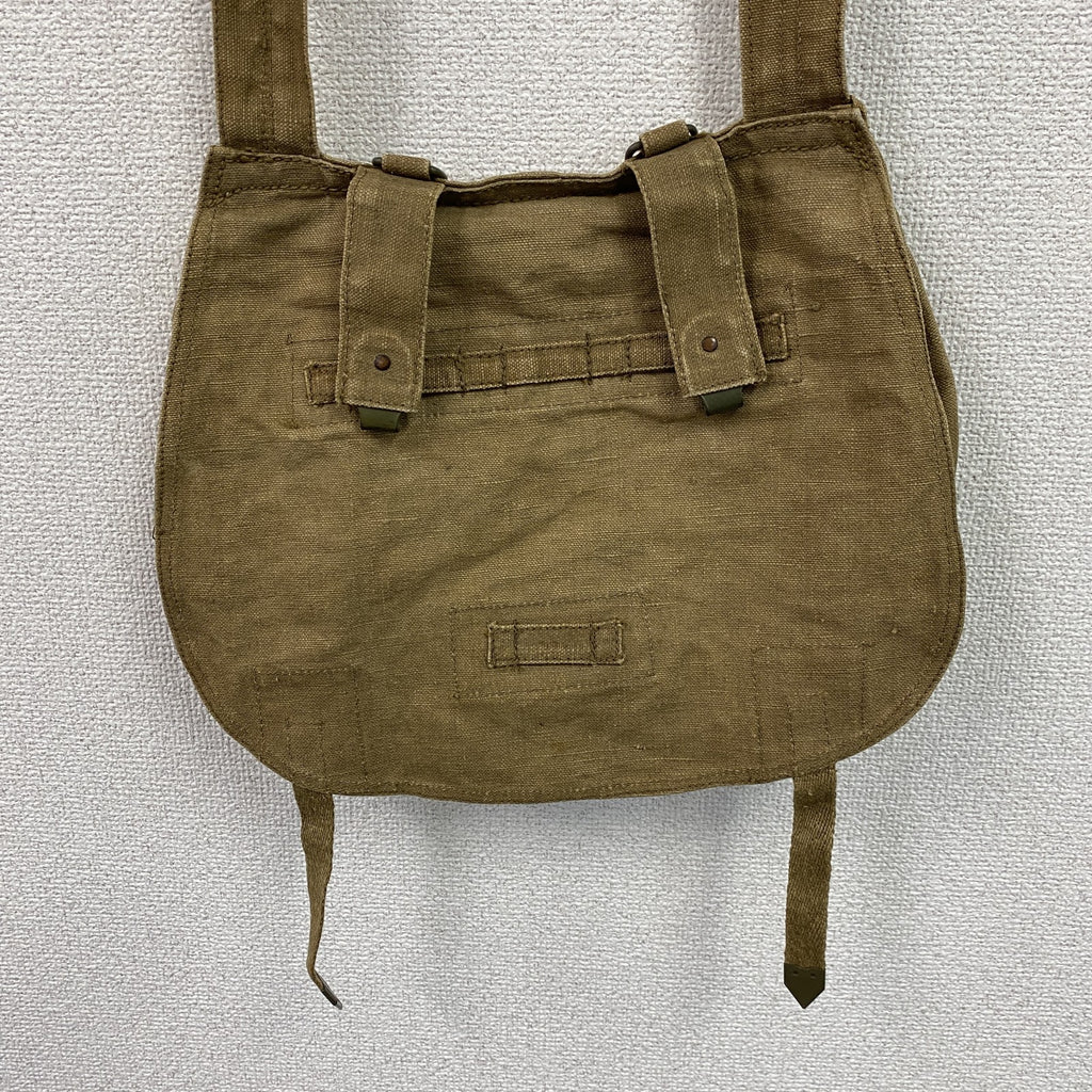 チェコ軍　ブレッドバッグ　ショルダーバッグ　リネン　ベージュ