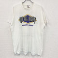 90s　ONEITA　オニータ　半袖プリントTシャツ　ヴィンテージ　シングルステッチ　白　ホワイト　XLサイズ