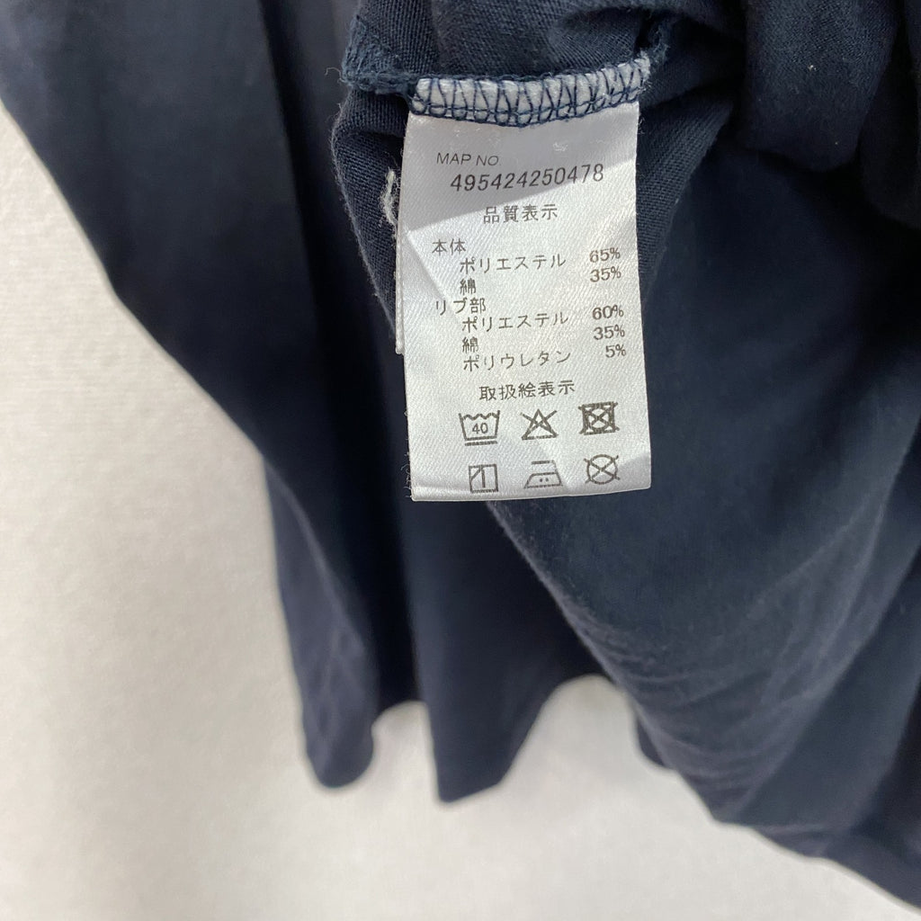 nissen　ニッセン　n,　エヌドット　半袖プリントTシャツ　紺　ネイビー　10Lサイズ　