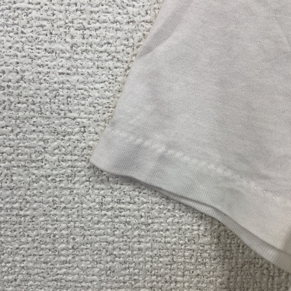 90s　ONEITA　オニータ　半袖プリントTシャツ　ヴィンテージ　シングルステッチ　白　ホワイト　XLサイズ