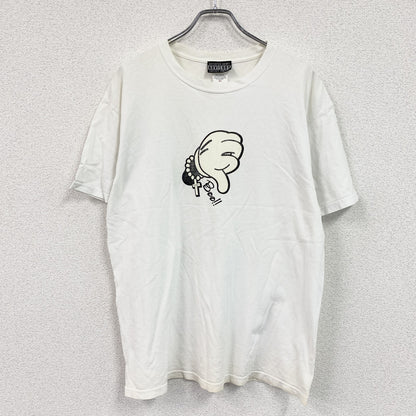 OCTOPUS ARMY　オクトパスアーミー　半袖プリントTシャツ　白　ホワイト　Lサイズ