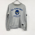 ALPHA INDUSTRIES INC　アルファインダストリーズ　スウェット/トレーナー　灰色　グレー　Mサイズ