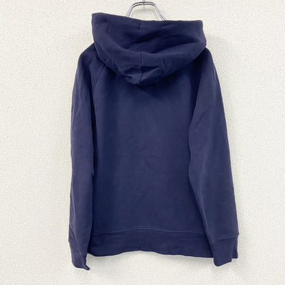 GAP　ギャップ　フルジップスウェットパーカー/フーディー　デカロゴ　紺　ネイビー　Lサイズ