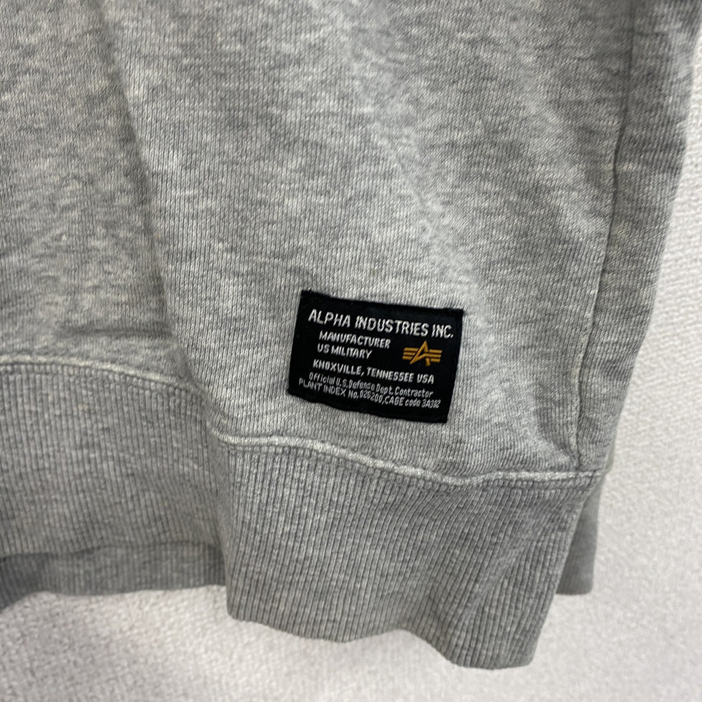 ALPHA INDUSTRIES INC　アルファインダストリーズ　スウェット/トレーナー　灰色　グレー　Mサイズ
