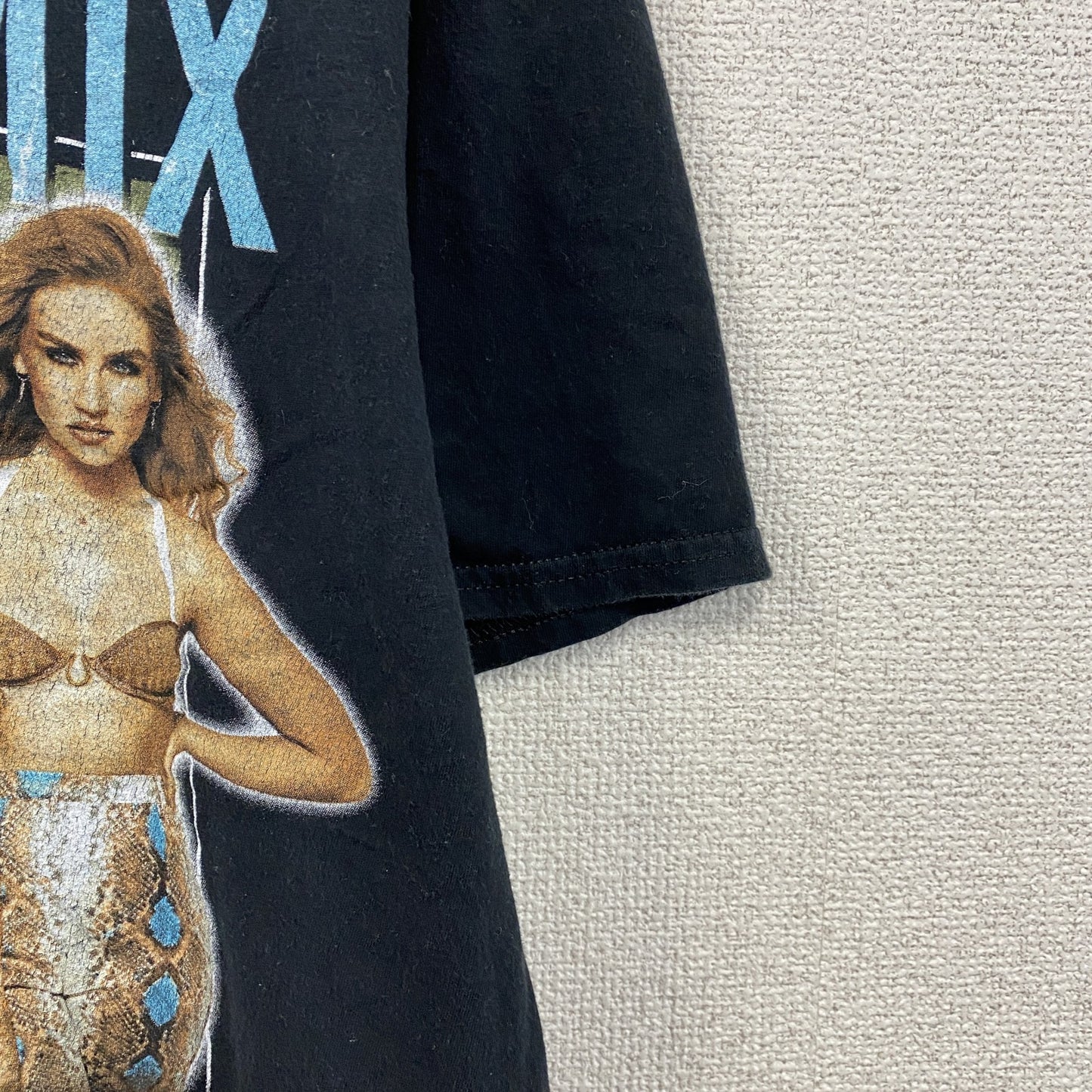 LITTLE MIX　リトルミックス　Montage Photo　半袖プリントTシャツ　ミュージックT　黒　ブラック
