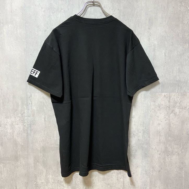 古着 used　Disney　ディズニー　neff　ネフ　半袖プリントTシャツ　黒　ブラック　ミッキーマウス　メキシコ製