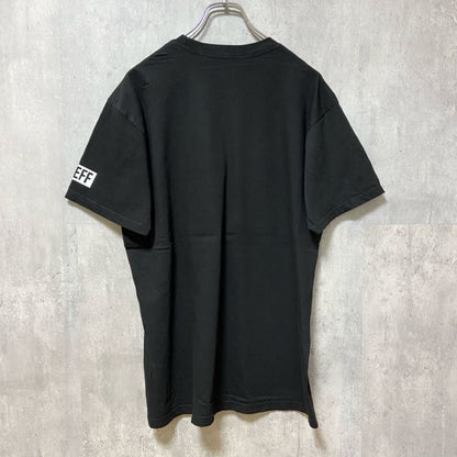 古着 used　Disney　ディズニー　neff　ネフ　半袖プリントTシャツ　黒　ブラック　ミッキーマウス　メキシコ製
