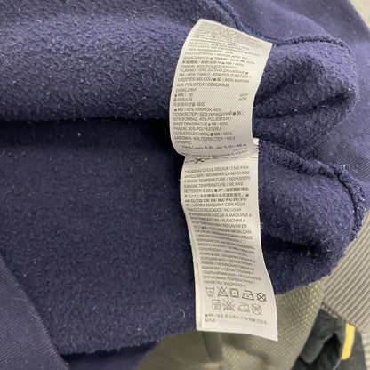 GAP　ギャップ　フルジップスウェットパーカー/フーディー　デカロゴ　紺　ネイビー　Lサイズ