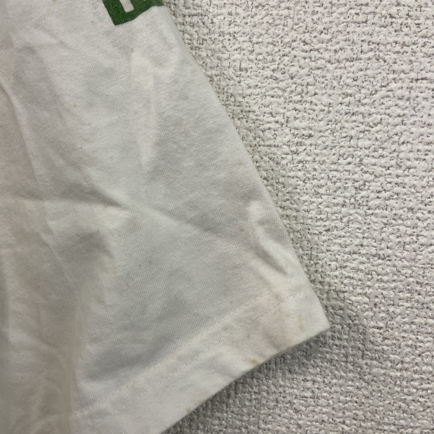 90s～　B&C　半袖プリントTシャツ　鳥　ユーロヴィンテージ　白　ホワイト　Mサイズ