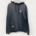 NIKE　ナイキ　スウェットパーカー/フーディー　スウッシュ　フェード　黒　ブラック　XLサイズ