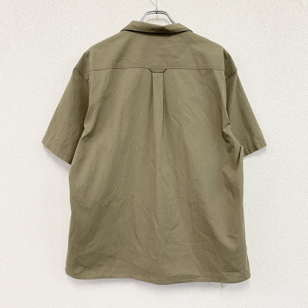 Columbia　コロンビア　ヒューソンパークショートスリーブシャツ　半袖シャツ　茶色　ブラウン　XLサイズ　