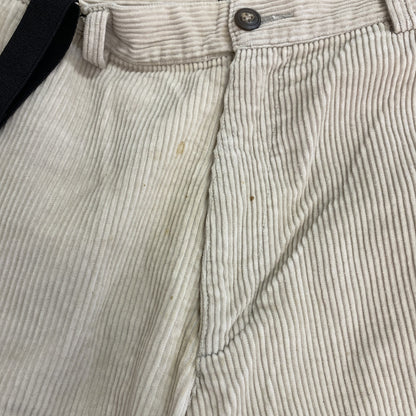 Eddie Bauer　エディーバウアー　コーデュロイパンツ　ジップフライ　アイボリー　35サイズ