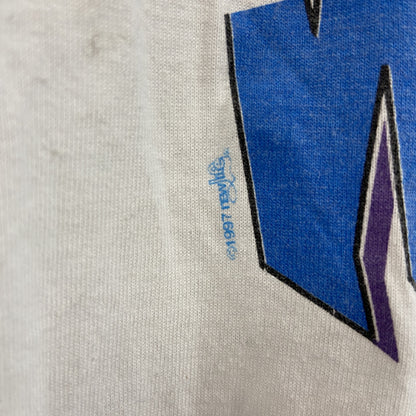 90s～　FRUIT OF THE LOOM　フルーツオブザルーム　WWJD　半袖プリントTシャツ　白　ホワイト　XLサイズ