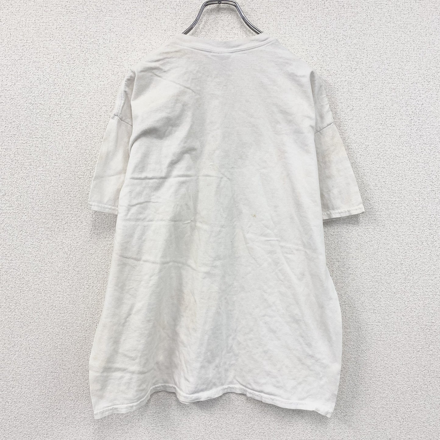00s　GILDAN　ギルダン　半袖プリントTシャツ　アニマルT　馬　ヴィンテージ　白　ホワイト　XLサイズ