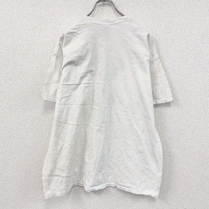 00s　GILDAN　ギルダン　半袖プリントTシャツ　アニマルT　馬　ヴィンテージ　白　ホワイト　XLサイズ