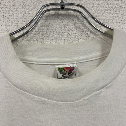 90s～　FRUIT OF THE LOOM　フルーツオブザルーム　WWJD　半袖プリントTシャツ　白　ホワイト　XLサイズ