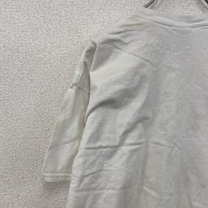 00s　GILDAN　ギルダン　半袖プリントTシャツ　アニマルT　馬　ヴィンテージ　白　ホワイト　XLサイズ