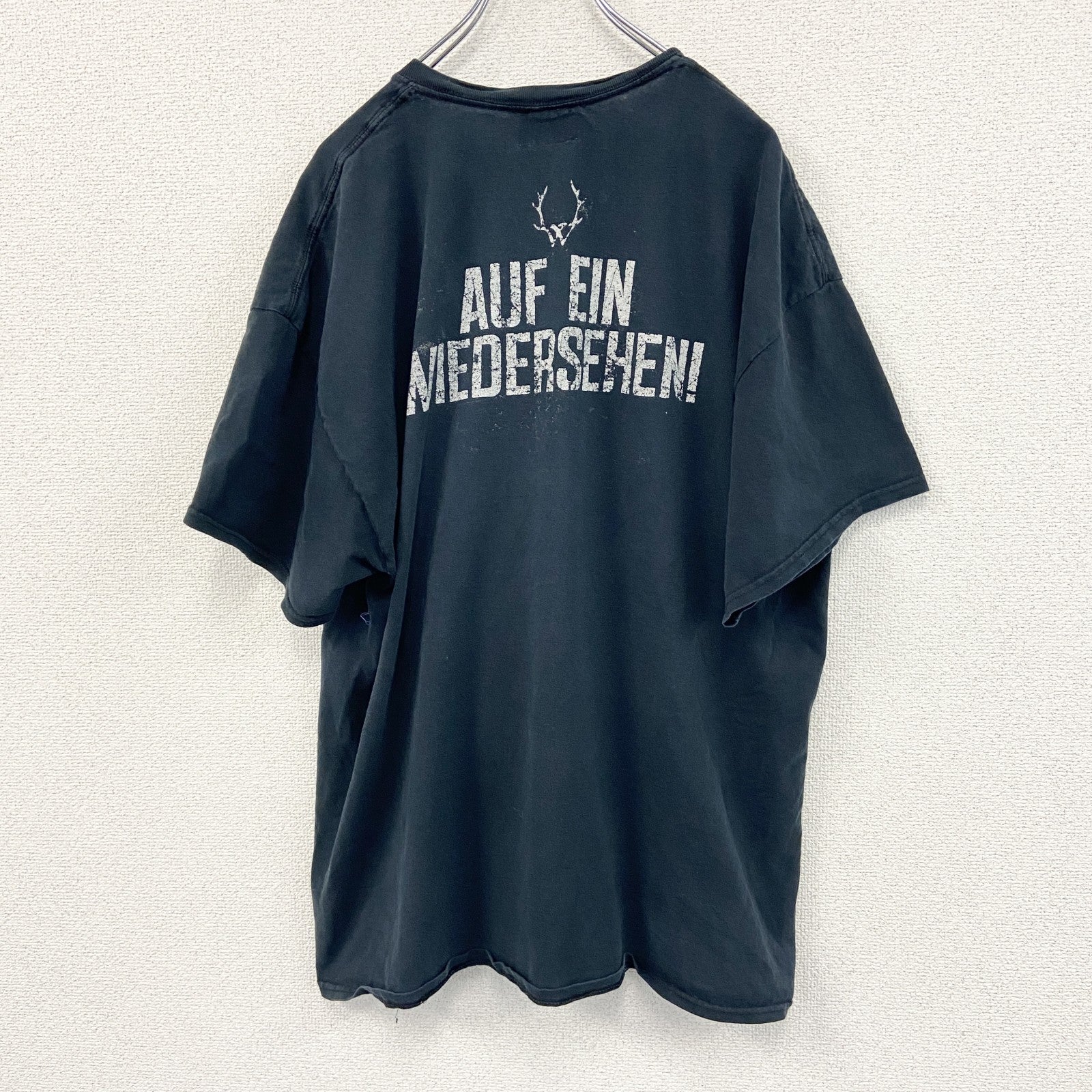Frei.Wild　フライ・ワイルド　半袖プリントTシャツ　バンドT　ツアーT　黒　ブラック　XXLサイズ