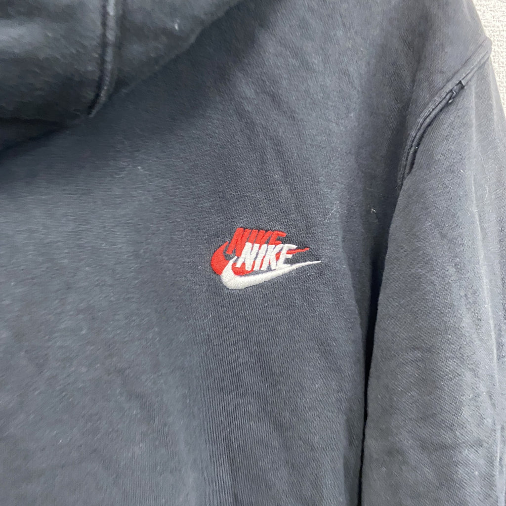 NIKE　ナイキ　スウェットパーカー/フーディー　スウッシュ　フェード　黒　ブラック　XLサイズ