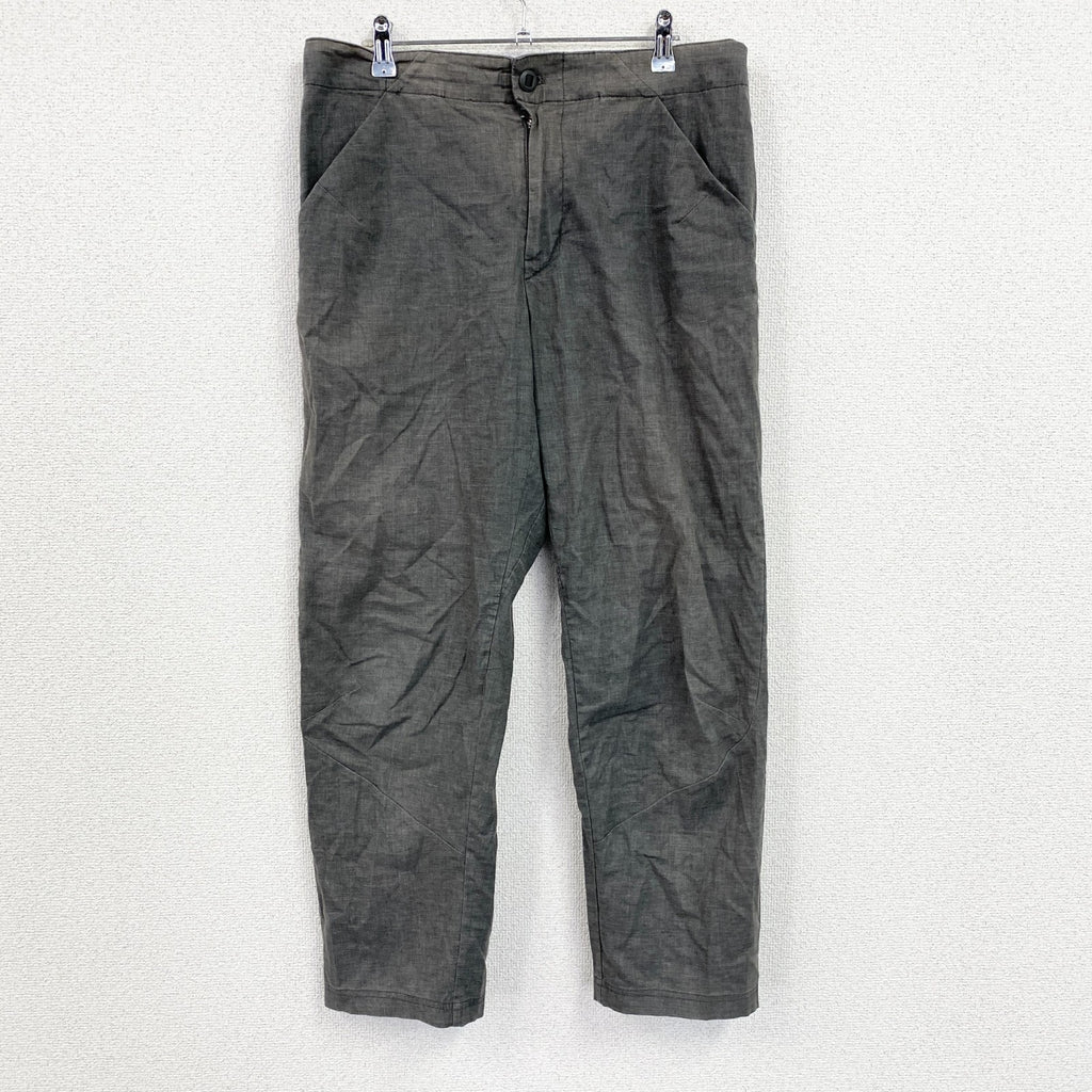 Patagonia　パタゴニア　ヘンプパンツ　ワークパンツ　ジップフライ　灰色　グレー　32サイズ