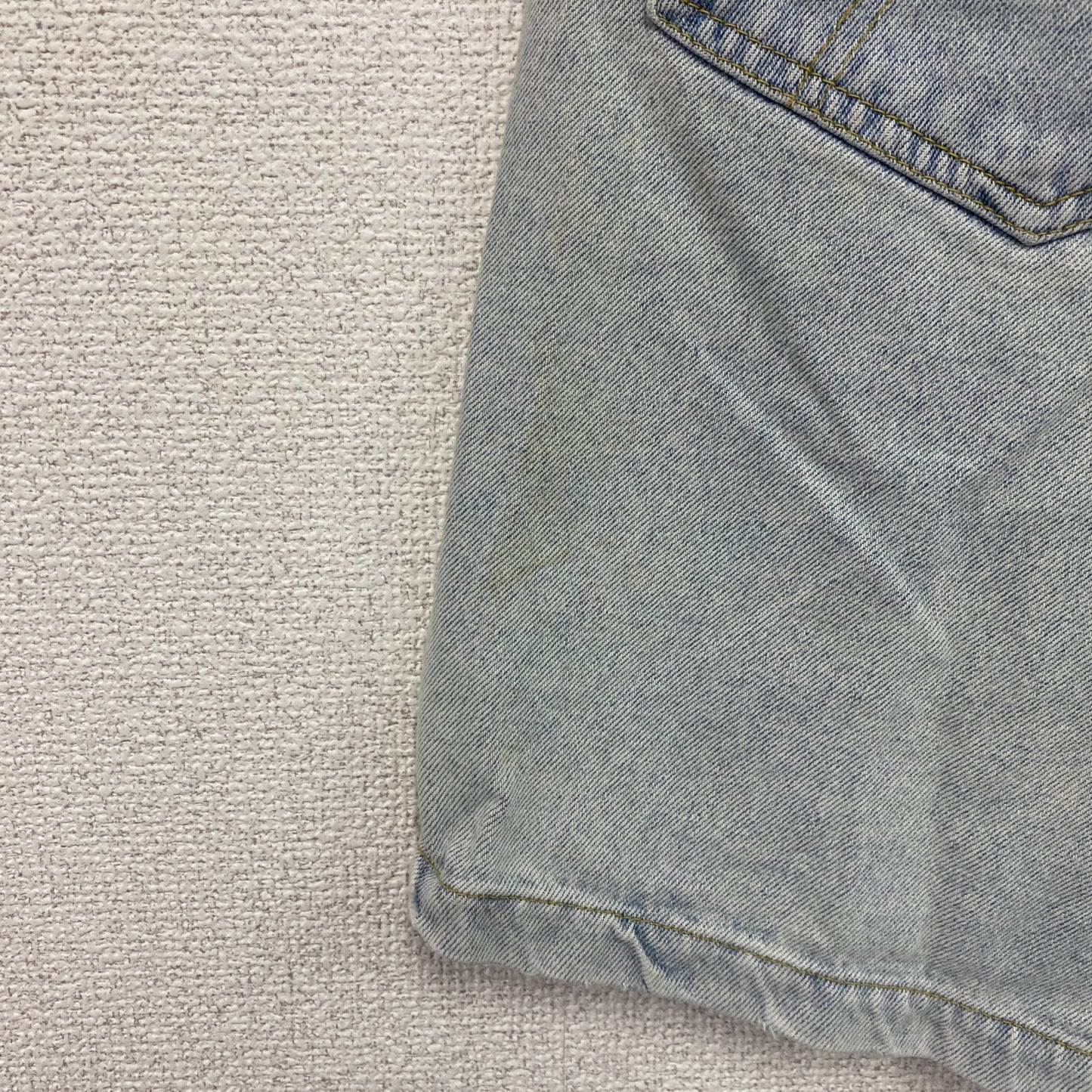 Bronze Age　ブロンズエイジ　デニムハーフパンツ/ジーンズ　ジップフライ　インディゴ　