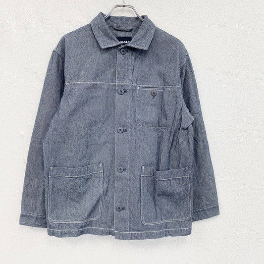 ～00s　OLD UNIQLO　オールドユニクロ　デニムトラッカージャケット　3つポケット　インディゴ　Mサイズ