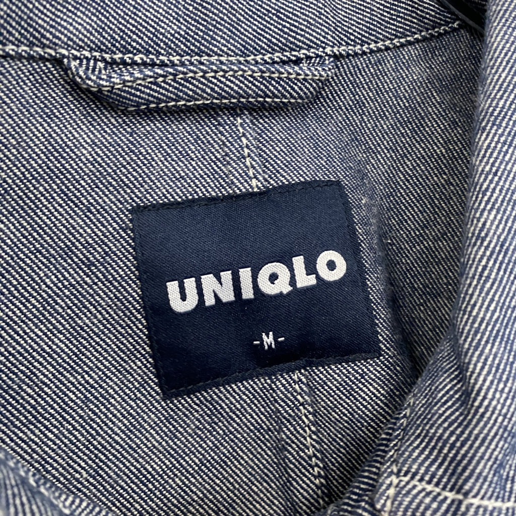 ～00s　OLD UNIQLO　オールドユニクロ　デニムトラッカージャケット　3つポケット　インディゴ　Mサイズ