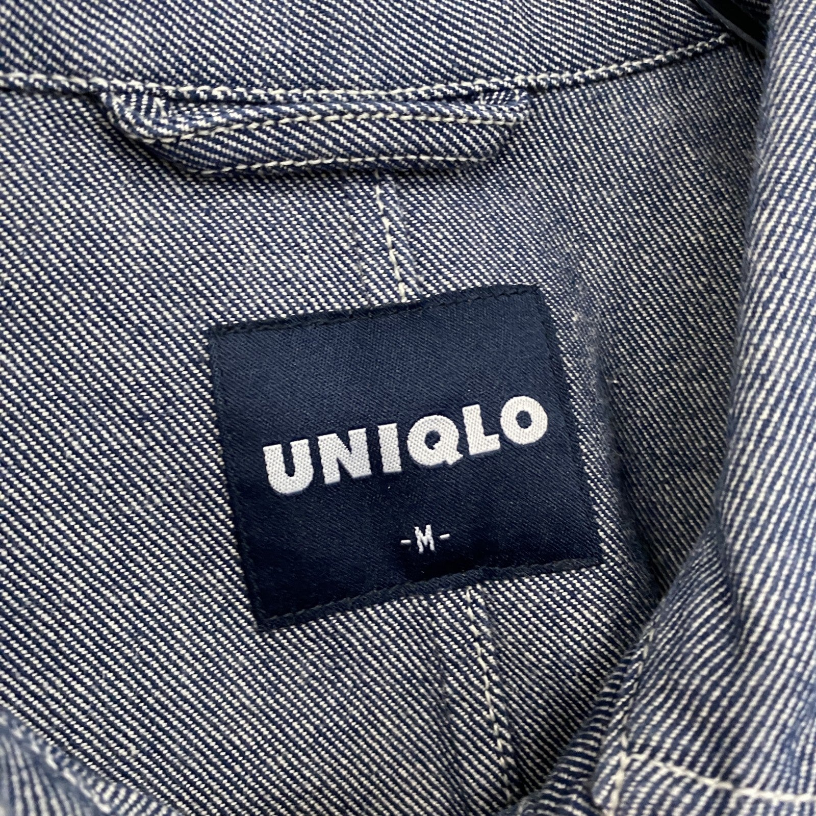 ～00s　OLD UNIQLO　オールドユニクロ　デニムトラッカージャケット　3つポケット　インディゴ　Mサイズ