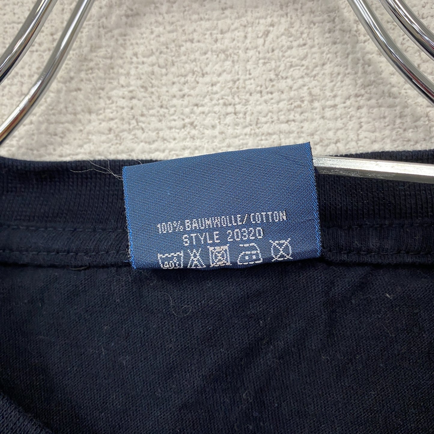 SAN MARINO　サンマリノ　半袖プリントTシャツ　トラクター　紺　ネイビー　3XLサイズ