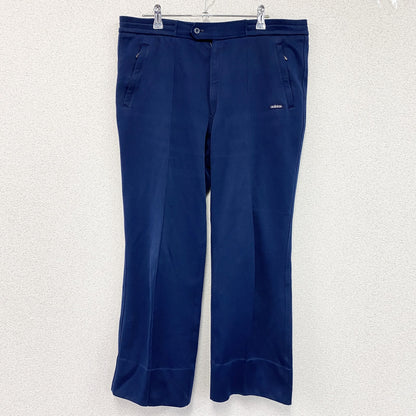 adidas　アディダス　トラックパンツ/ジャージパンツ　デサント　紺　ネイビー　84サイズ