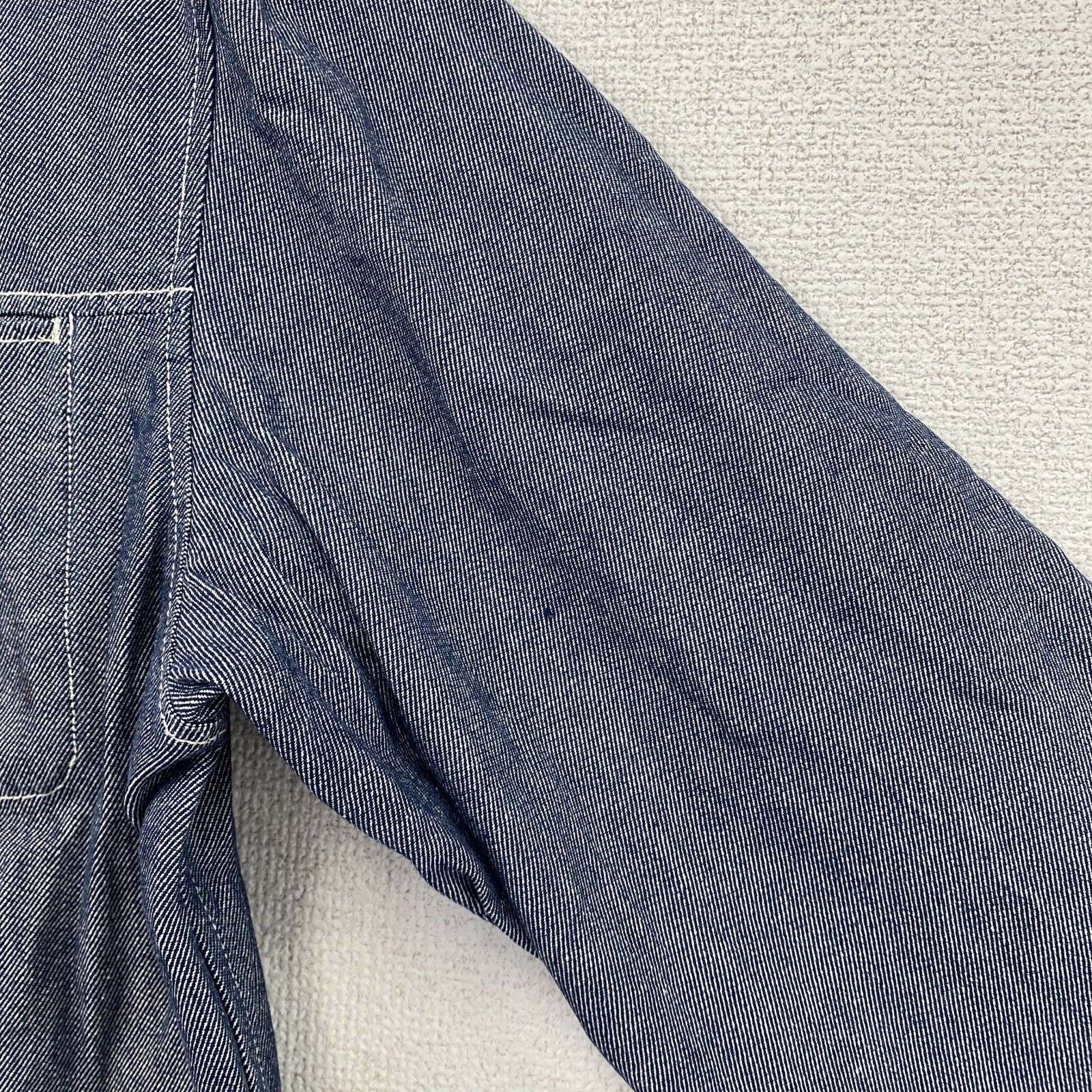 ～00s　OLD UNIQLO　オールドユニクロ　デニムトラッカージャケット　3つポケット　インディゴ　Mサイズ