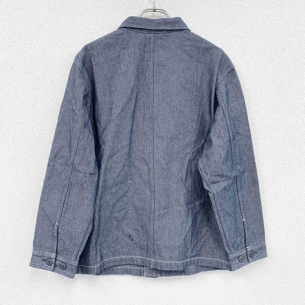 ～00s　OLD UNIQLO　オールドユニクロ　デニムトラッカージャケット　3つポケット　インディゴ　Mサイズ
