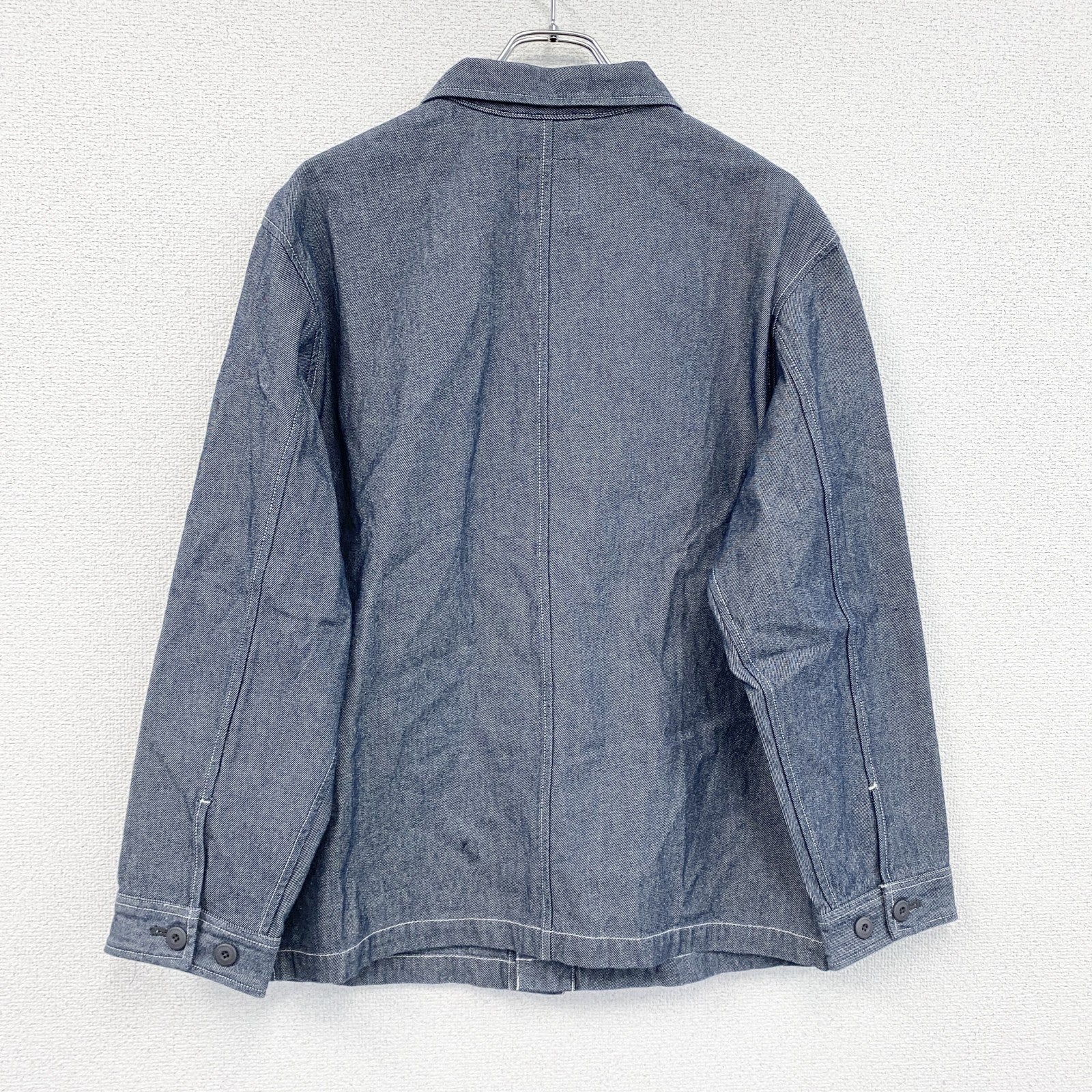 ～00s　OLD UNIQLO　オールドユニクロ　デニムトラッカージャケット　3つポケット　インディゴ　Mサイズ