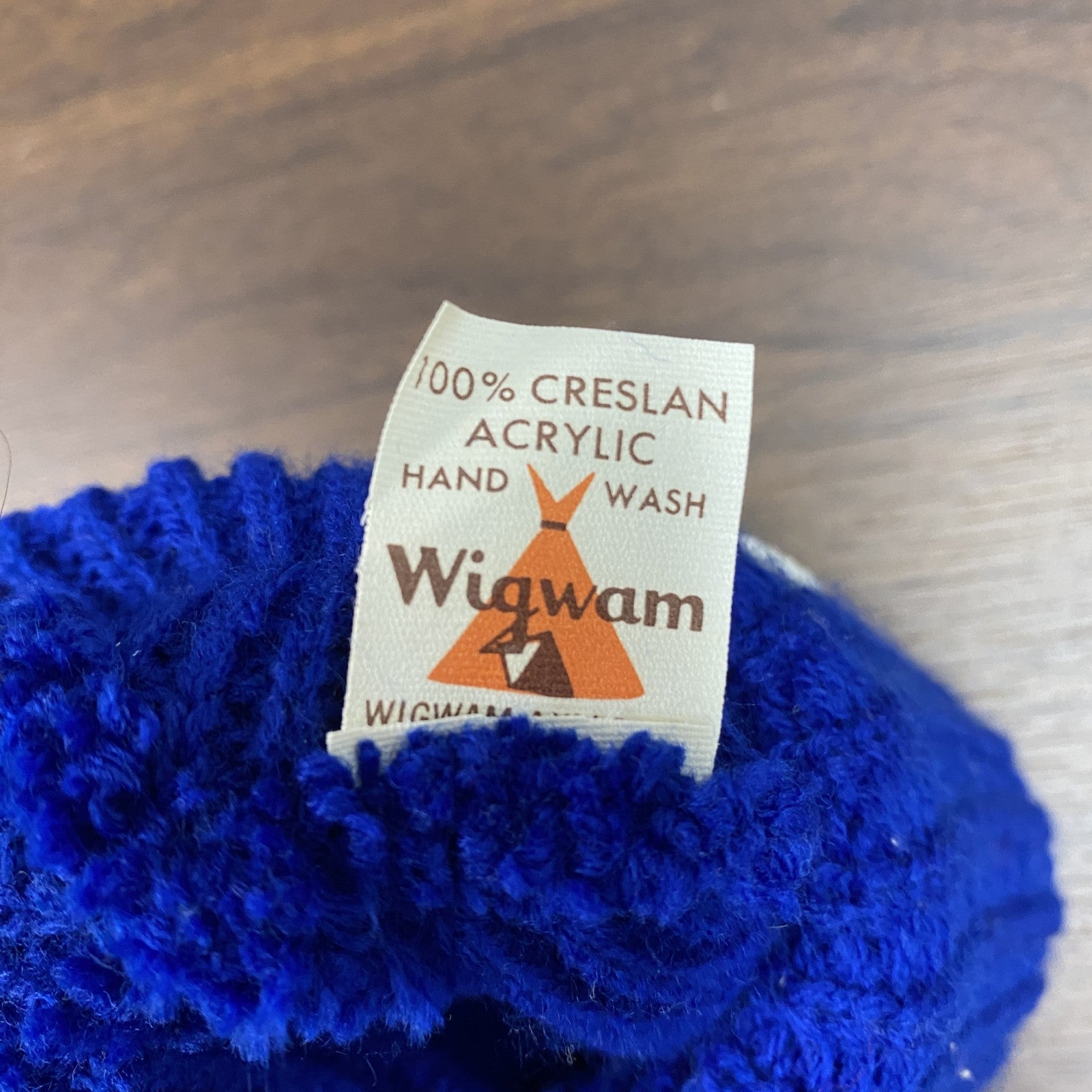Wigwam　ウィグワム　ビーニー　ニットキャップ　青　ブルー