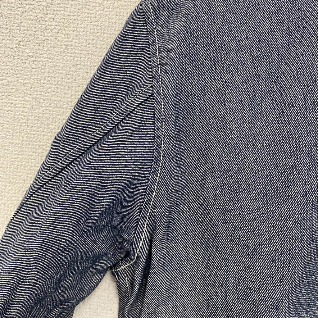 ～00s　OLD UNIQLO　オールドユニクロ　デニムトラッカージャケット　3つポケット　インディゴ　Mサイズ