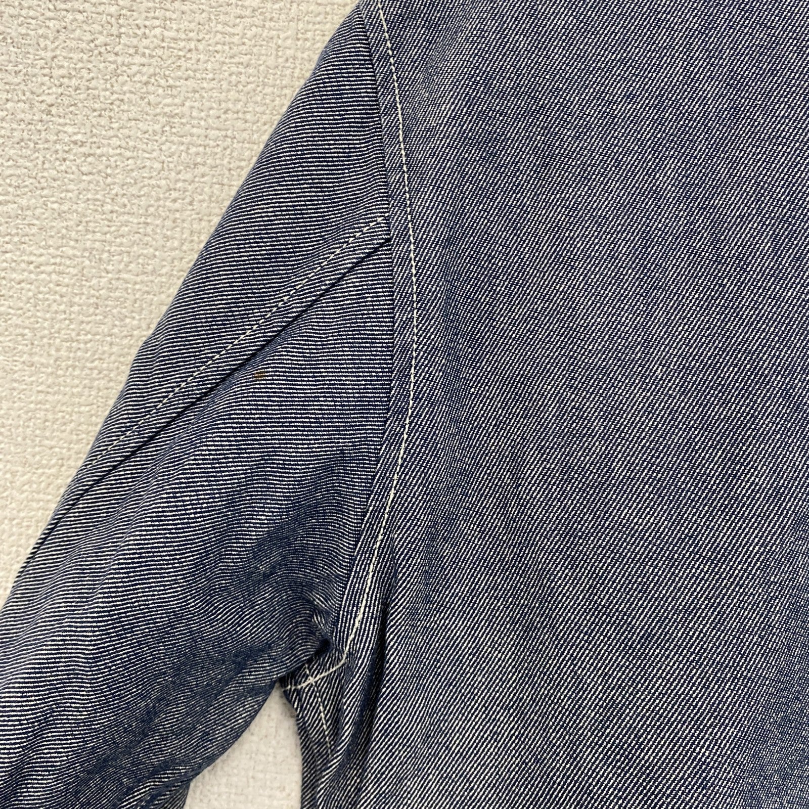 ～00s　OLD UNIQLO　オールドユニクロ　デニムトラッカージャケット　3つポケット　インディゴ　Mサイズ