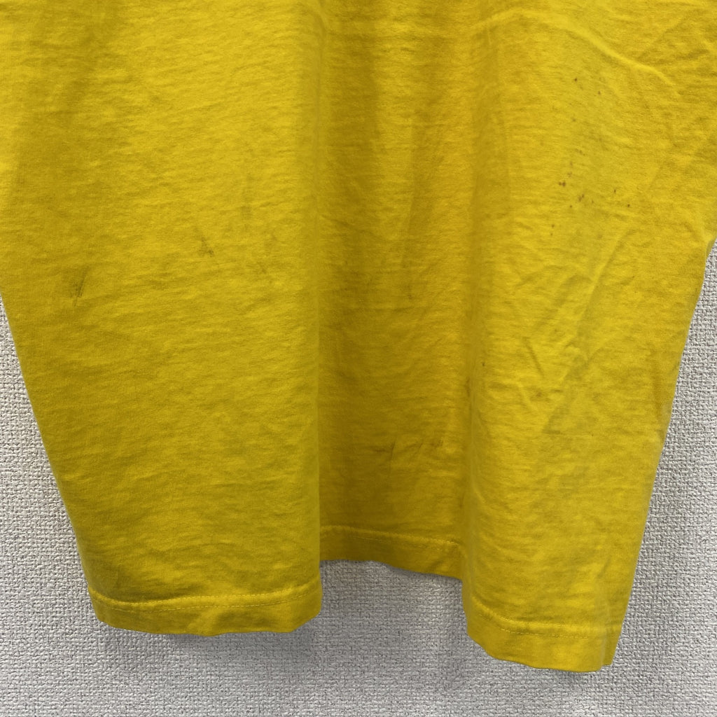 90s～　JOE BOXER　半袖Tシャツ　スマイル　ニコちゃん　ヴィンテージ　黄色　イエロー　ワンサイズ