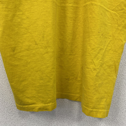 90s～　JOE BOXER　半袖Tシャツ　スマイル　ニコちゃん　ヴィンテージ　黄色　イエロー　ワンサイズ