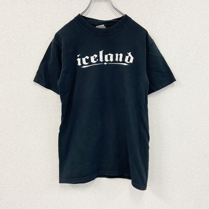 00s　GILDAN　ギルダン　半袖プリントTシャツ　ヴィンテージ　黒　ブラック　Sサイズ