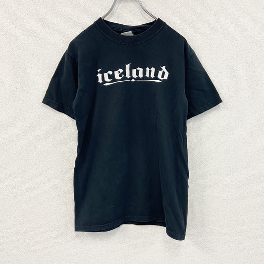00s　GILDAN　ギルダン　半袖プリントTシャツ　ヴィンテージ　黒　ブラック　Sサイズ