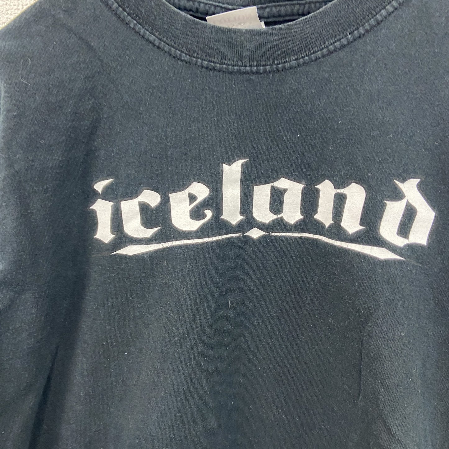 00s　GILDAN　ギルダン　半袖プリントTシャツ　ヴィンテージ　黒　ブラック　Sサイズ